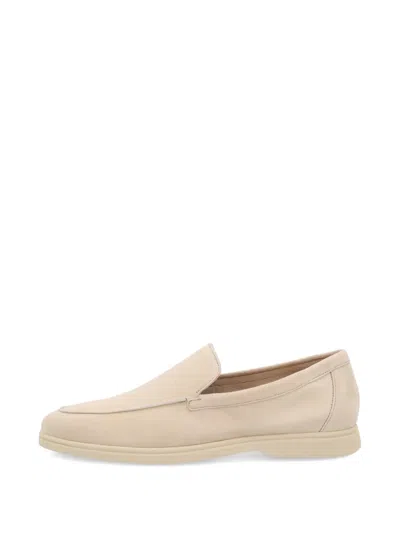 Frau Suede Loafers In Neutral