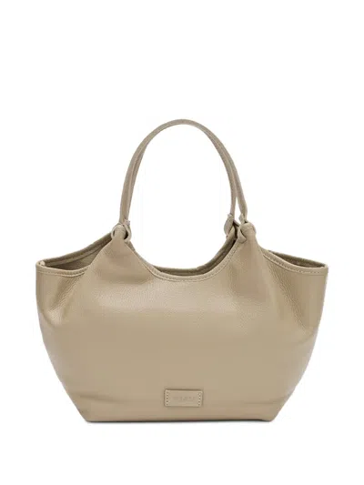 Frau Top-zip Tote Bag In Neutral