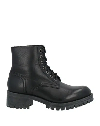 Frau Woman Ankle Boots Black Size 5 Leather