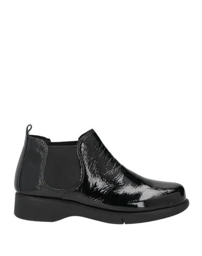 Frau Woman Ankle Boots Black Size 5 Leather