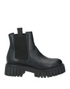 Frau Woman Ankle Boots Black Size 6 Leather