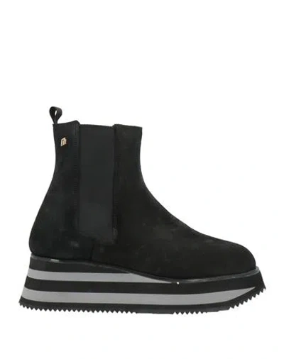 Frau Woman Ankle Boots Black Size 6 Leather