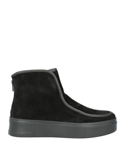 Frau Woman Ankle Boots Black Size 7 Leather