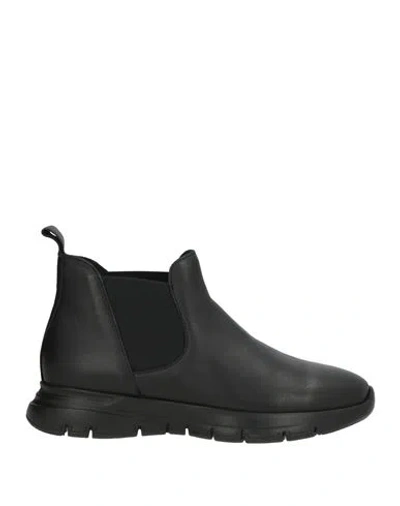 Frau Woman Ankle Boots Black Size 9 Leather