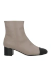 Frau Woman Ankle Boots Taupe Size 6 Leather