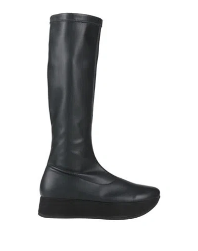 Frau Woman Boot Black Size 10 Leather