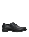 Frau Woman Lace-up Shoes Black Size 11 Leather