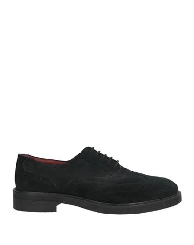 Frau Woman Lace-up Shoes Black Size 10 Leather