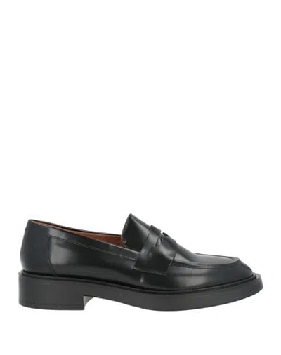 Frau Woman Loafers Black Size 6 Leather