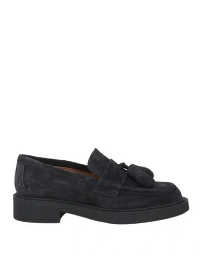 Frau Woman Loafers Midnight Blue Size 6 Leather