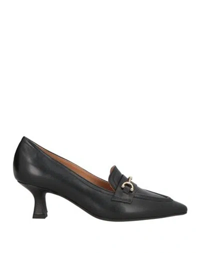 Frau Woman Pumps Black Size 7 Leather