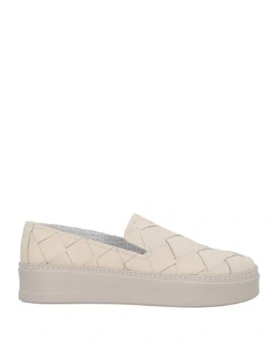 Frau Woman Sneakers Off White Size 6 Leather