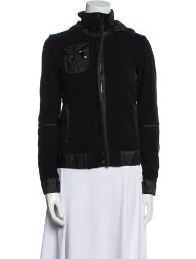 Pre-owned Frauenschuh Biker Jacket In Black