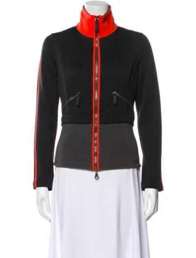 Pre-owned Frauenschuh Colorblock Pattern Jacket In Gray