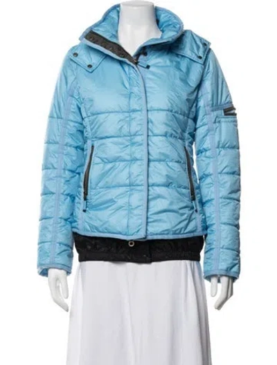 Pre-owned Frauenschuh Down Jacket In Blue