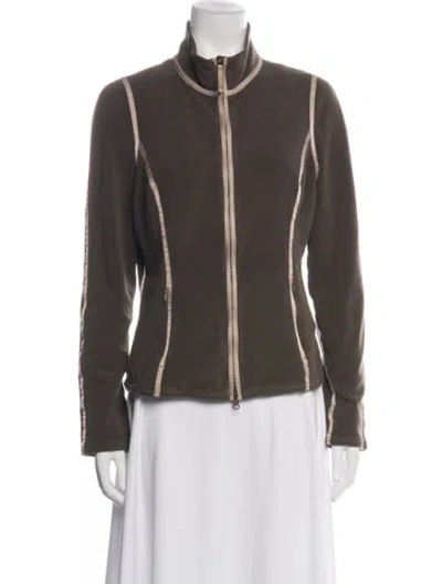 Pre-owned Frauenschuh Jacket In Green