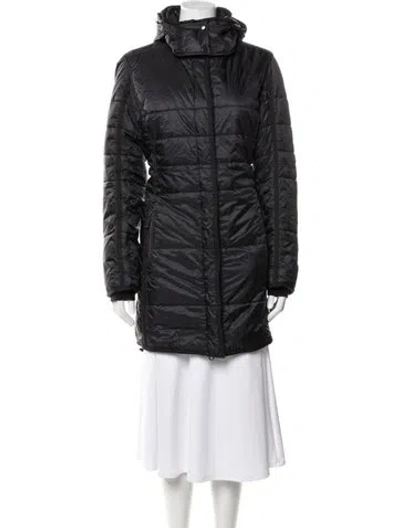Pre-owned Frauenschuh Nylon Down Jacket In Black