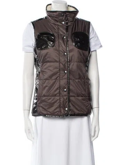 Pre-owned Frauenschuh Nylon Vest In Brown