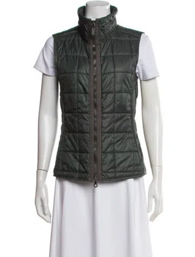 Pre-owned Frauenschuh Nylon Vest In Green