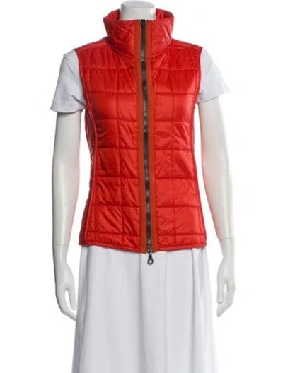 Pre-owned Frauenschuh Nylon Vest In Orange