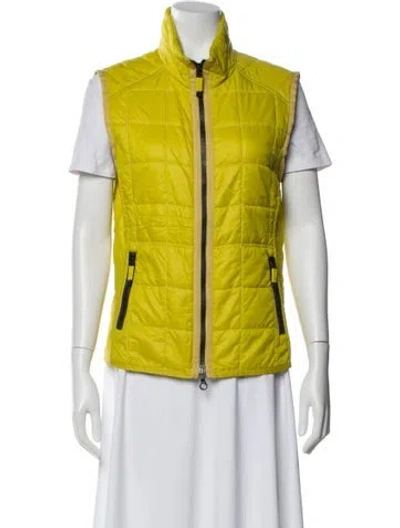 Pre-owned Frauenschuh Nylon Vest In Yellow