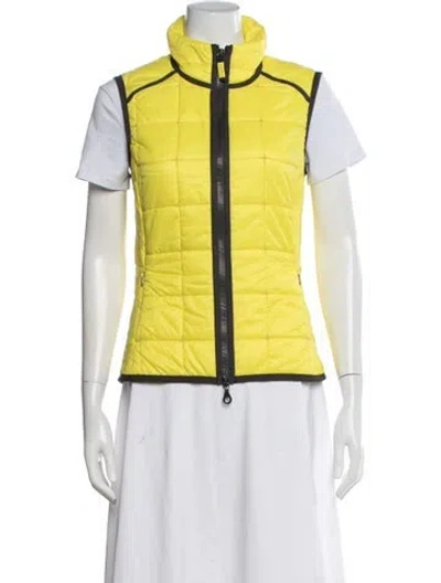 Pre-owned Frauenschuh Nylon Vest In Yellow