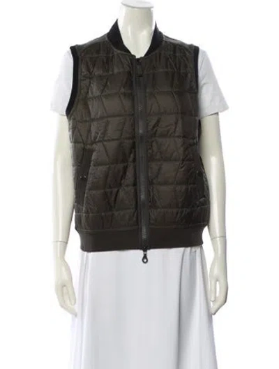 Pre-owned Frauenschuh Printed Vest In Green