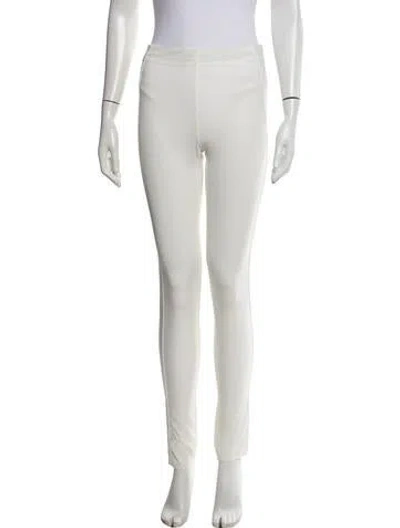 Pre-owned Frauenschuh Skinny Leg Pants In White
