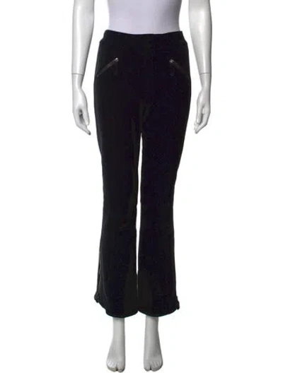 Pre-owned Frauenschuh Straight Leg Pants In Black/grey