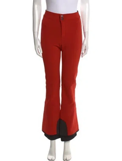 Pre-owned Frauenschuh Straight Leg Pants In Orange