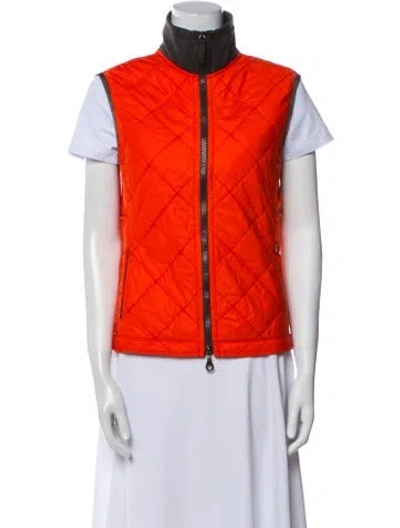 Pre-owned Frauenschuh Vest In Orange