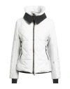 Frauenschuh Woman Puffer White Size 2 Polyamide, Pes, Polyurethane, Elastane, Wool In White