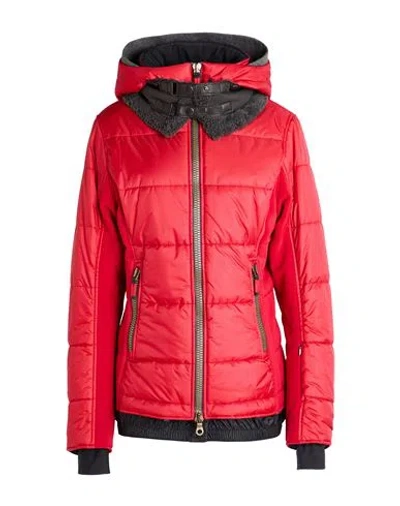 Frauenschuh Woman Snow Wear Red Size 2 Polyamide, Pes, Polyurethane, Elastane, Wool