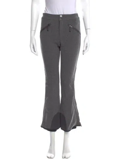 Pre-owned Frauenschuh Wool Straight Leg Pants In Gray