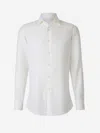 Fray Man Shirt White Size 17 Cotton In White
