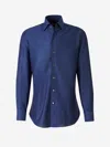 Fray Cannes Shirt In Navy Blue