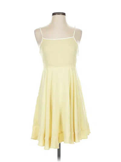 Pre-owned Fray I.d Casual Dress In Yellow