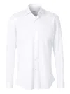 Fray Man Shirt White Size 17 Cotton In White