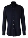 Fray Sleek Button-up Shirt In Blue