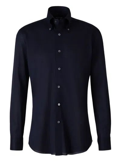 FRAY PIQUÉ COTTON SHIRT