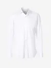 Fray Man Shirt White Size 17 Cotton In White