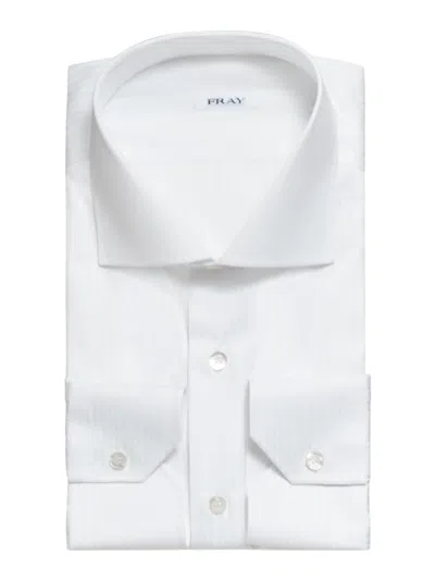Fray Shirt Lione In Burgundy