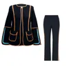 Freak Vault Blue Signors Suit Set In Black