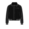 Freak Vault Men's Black Saint Philippe Noir Varsity Jacket In Black