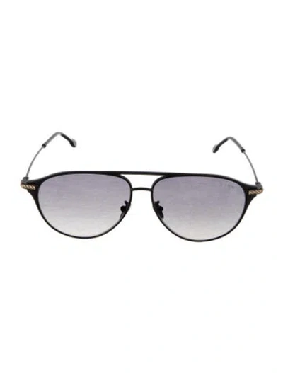 Pre-owned Fred Aviator Gradient Sunglasses W/ Tags In Black