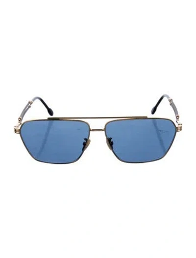 Pre-owned Fred Aviator Tinted Sunglasses