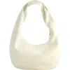 Fred By Fred Segal Rounded Soft Hobo Bag In Off White