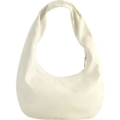 Fred By Fred Segal Rounded Soft Hobo Bag In Off White
