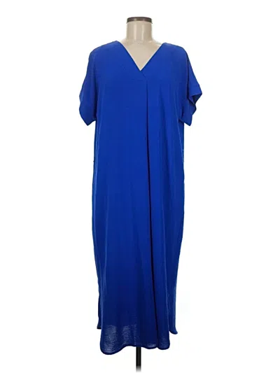 Pre-owned Fred David Casual Dress In Blue