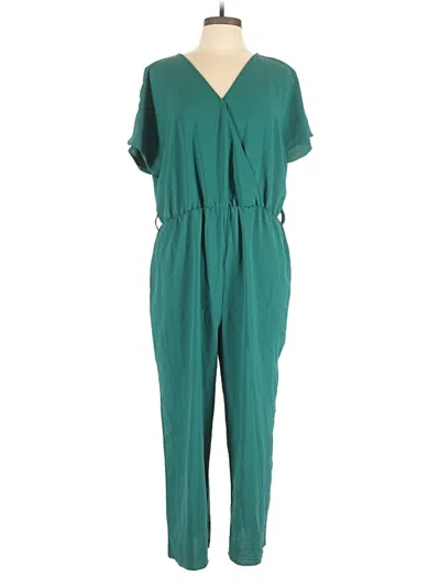 Pre-owned Fred David Jumpsuit In Green